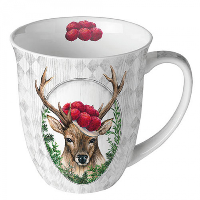 Samunshi Tasse „Ich Denke An Ameisen“ – Lustiger Kaffeebecher Mit Schwarzer Innenseite